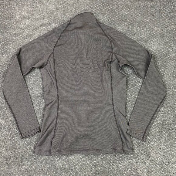 Patagonia Capilene 3 Midweight 1/4 Zip Pullover Women's Large Brown Base Layer - Picture 6 of 16